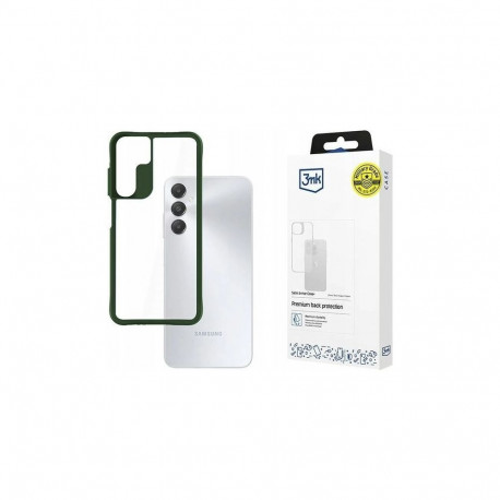 3mk kaitseümbris Satin Armor Case+ Samsung Galaxy A15 5G, roheline
