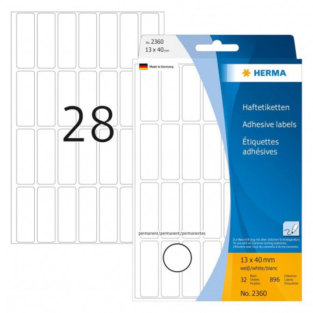 "HERMA Etiketten 40,0 x 13,0 mm"