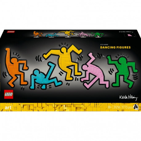 "LEGO ART Keith Haring – Tanzende Figuren 31216"