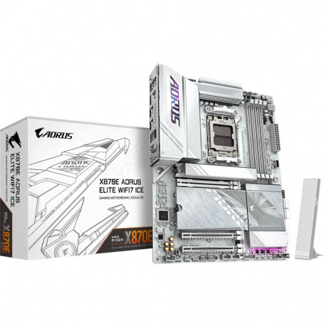 AORUS emaplaat X870E ELITE WIFI7 ICE ATX Socket AM5 AMD X870E