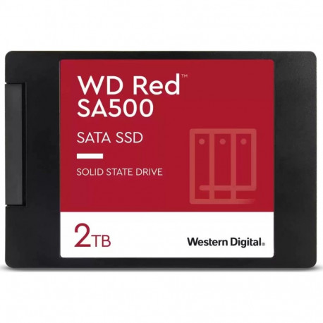 Western Digital Red SA500 2 TB 2.5" Serial ATA III 3D NAND