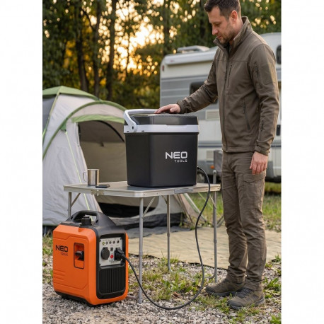 NEO TOOLS invertergeneraator 2000W, oranž/must