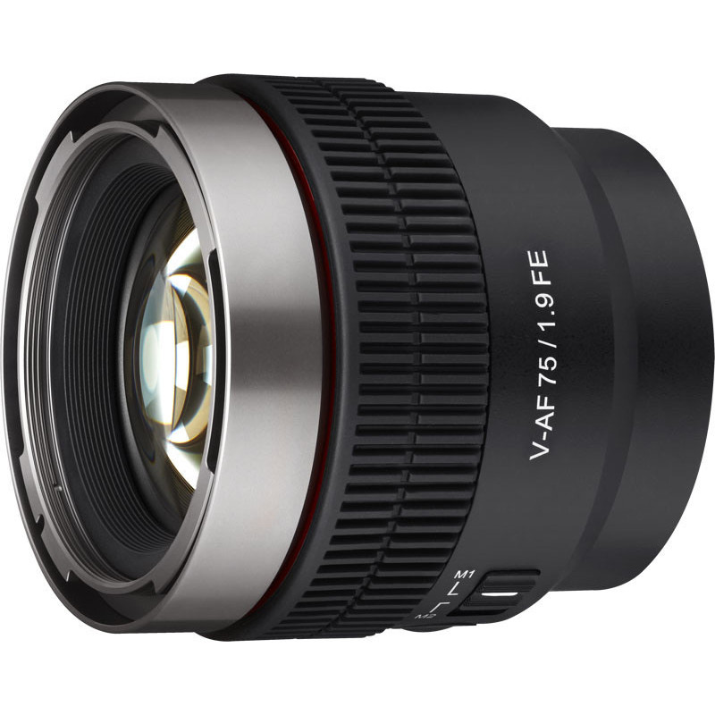 Samyang V-AF 75mm T1.9 FE objektiiv Sonyle