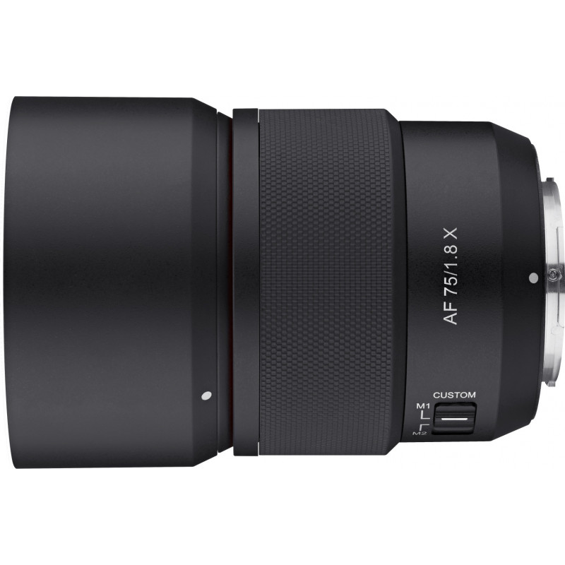 Samyang AF 75mm f/1.8 objektiiv Fujifilmile