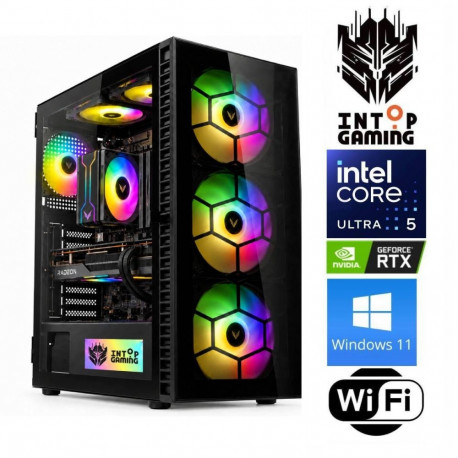 INTOP Ultra 5 245KF 16GB DDR5 500SSD M.2 NVME RTX3050 6GB WiFi WIN11