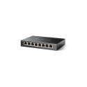 TP-LINK võrgulüliti TL-SG108E veebihallatav seinale paigaldatav, 8 Gigabit Etherneti (vask) porti, v