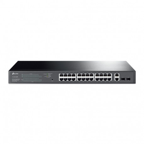 TP-LINK | Switch | TL-SG1428PE | Web managed | Rackmountable | SFP ports quantity 2 | PoE+ ports qua