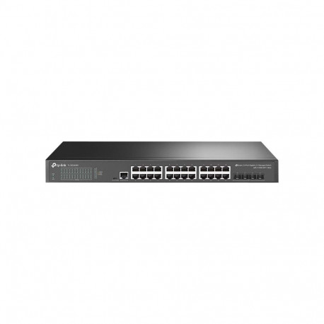 TP-LINK | 24-Port 10/100/1000Mbps Desktop Network Switch | SG3428X | Managed L2+ | Rackmountable | S