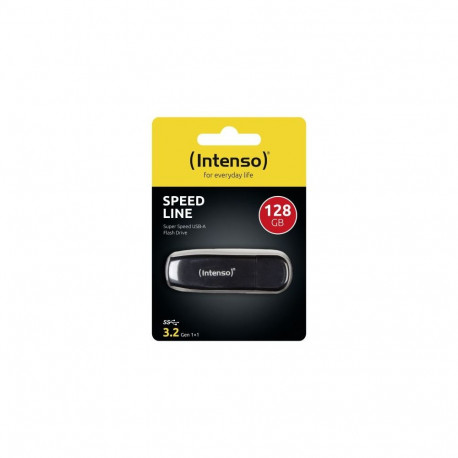 Intenso Pendrive 128GB Speed Line USB 3.2, Black EU (3533491)