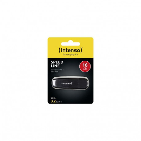 Intenso Pendrive 16GB Speed Line USB 3.2, Black EU (3533470)