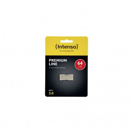 Intenso Pendrive 64GB Premium Line USB 3.2, Silver EU (3534490)