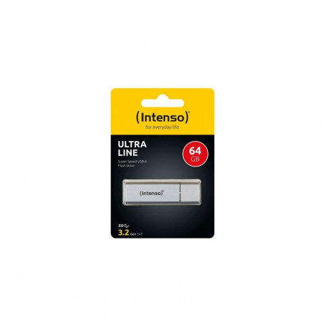 Intenso Pendrive 64GB Ultra Line USB 3.2, Silver EU (3531490)