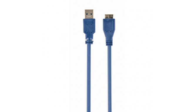 Gembird USB-kaabel CCP-mUSB3-AMBM-0.5M USB 3.2 Gen 1 (3.1 Gen 1) USB A Micro-USB B, sinine
