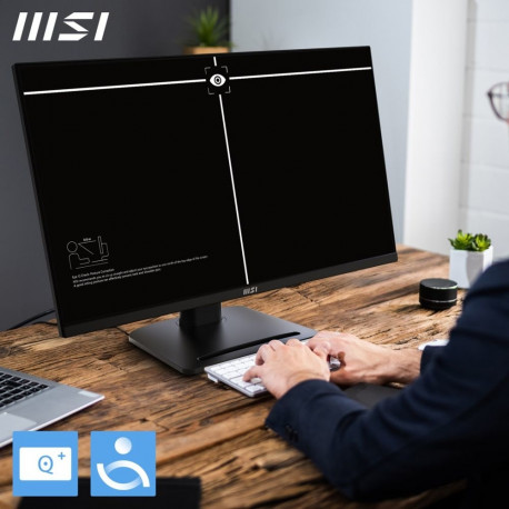 Monitor - MSI Pro MP275QPG 27-Inch QHD 100Hz, Black