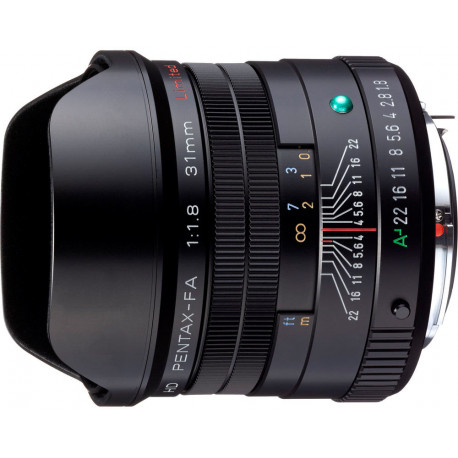 HD Pentax FA 31mm f/1.8 Limited lens, black
