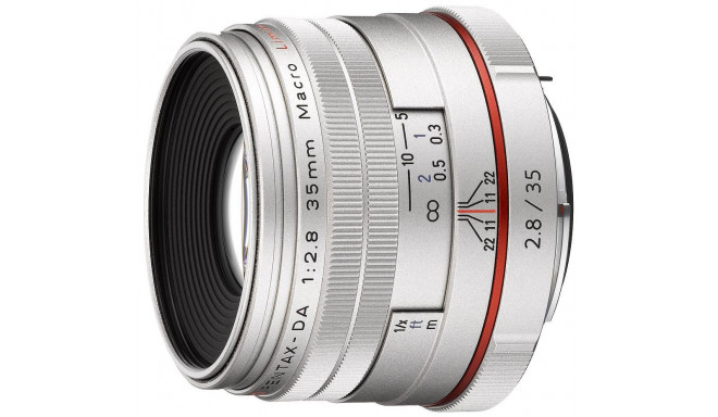 HD Pentax DA 35mm f/2.8 Macro Silver Limited
