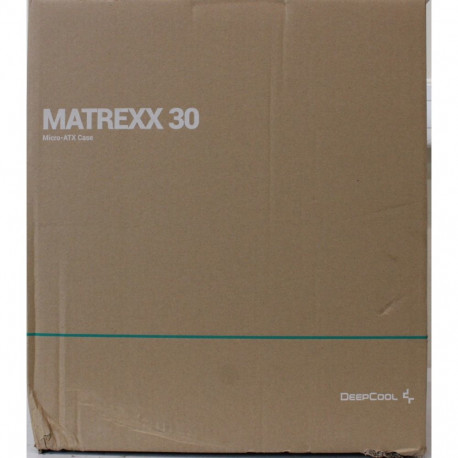 SALE OUT.  | Deepcool | MATREXX 30 | Side window | Micro ATX | DAMAGED PACKAGING