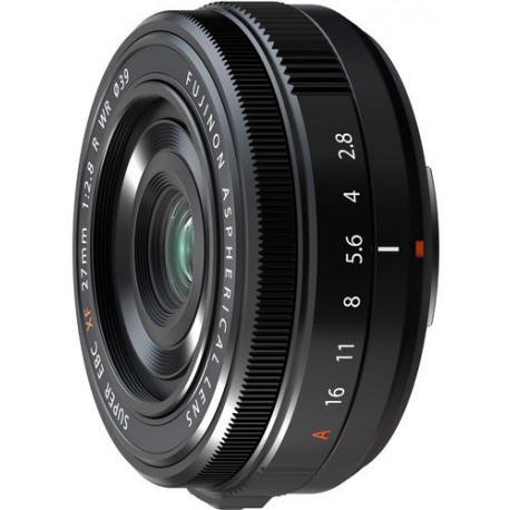 Fujifilm Fujinon XF 27mm f/2.8 R WR objektiiv (avatud pakend)