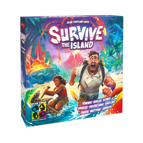Brain Games lauamäng Survive the Island