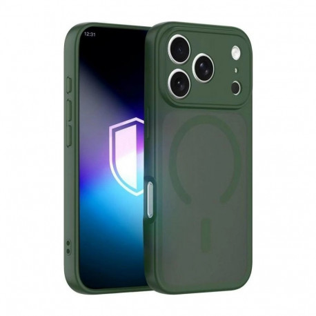 Apple iPhone 17 Pro Max – 3mk Misty MagCase, roheline