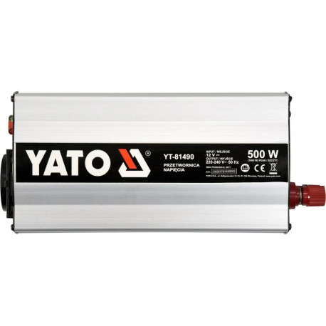 Yato vooluinverter YT-81490 12/230V 500W 5906083028137