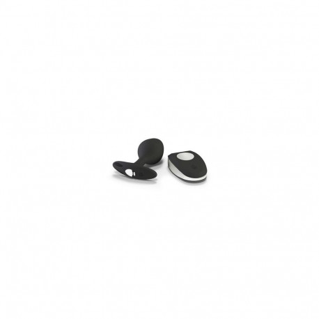 Mystim Buttplug Rocking Force Vibe Black Silicon 1 pc(s)