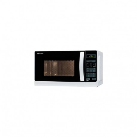 Sharp Home Appliances R-642 WW White Grill microwave Countertop 20 L 800 W