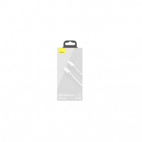 Baseus TZCATLZJ-02 lightning cable 1.5 m White