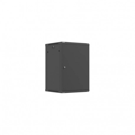 Lanberg 19" seinale paigaldatav rack-kapp 18U/600X600 (lamepakendis), metalluksega, must