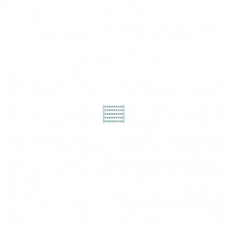 "Weidmüller DEK 5 GW 11 Klemmenmarkierer Karte 5x5mm Polyamid ws 0522660011"