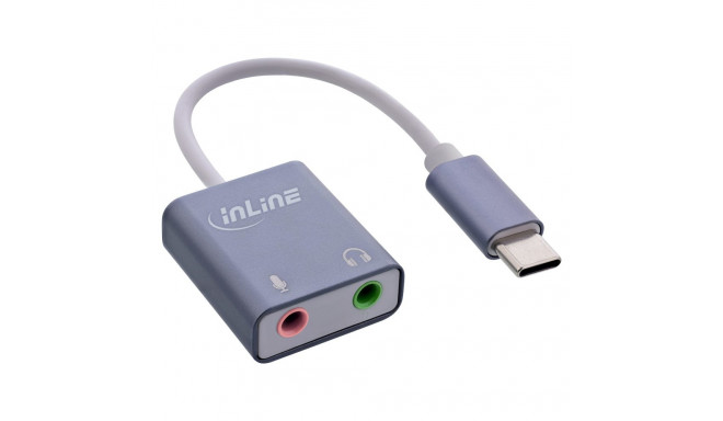 INLINE USB-heliadapter USB-C-kaabel