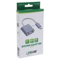 INLINE USB-heliadapter USB-C-kaabel