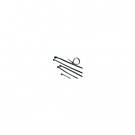 "Cable ties - black, length 100 mm, width 2.5 mm"