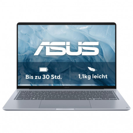 "ASUS Zenbook 14 UX3480QA-SF003W Snapdragon X1-26-100/16GB/512SSD/W11 Home Blau"