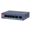 Switch|DAHUA|CS4006-4GT-36|Switch type Managed|Switch layer L2|Form factor Desktop/Wall-Mounting|4xR