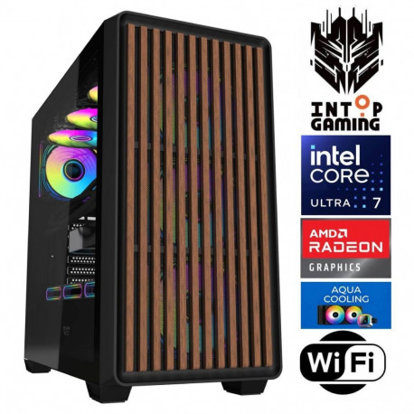 INTOP AQUA Ultra 7 270K Plus 32GB DDR5 1TB SSD M.2 NVME RX9060XT 16GB WiFi no-OS