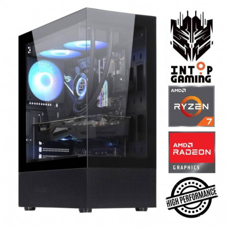 INTOP Ryzen 7 5700X 16GB 1TB SSD M.2 NVME+2TB RX9060XT 16GB no-OS
