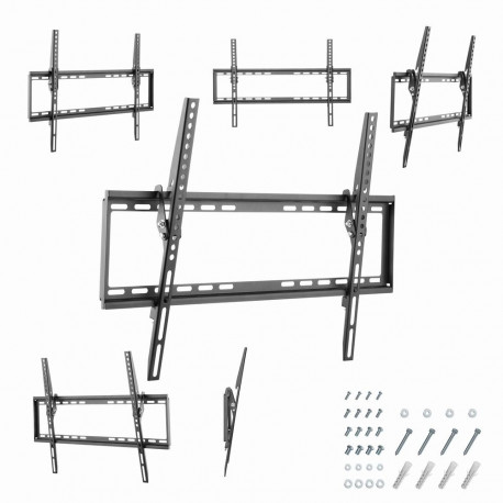 Gembird telerikinnitus/alus WM-70T-03 177.8cm (70"), must