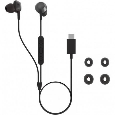 Philips juhtmega kõrvasisesed kõrvaklapid TAE5008BK/00 kõnedeks/muusikaks USB Type-C, must