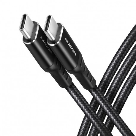 Axagon USB-kaabel BUCM3-CM30AB USB 3.2 Gen 1 (3.1 Gen 1) 3m USB C, must