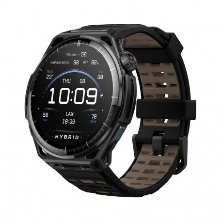 Amazfit Balance 3 3.81 cm (1.5") AMOLED 51 mm Digital 480 x 480 pixels Touchscreen Titanium  Black W