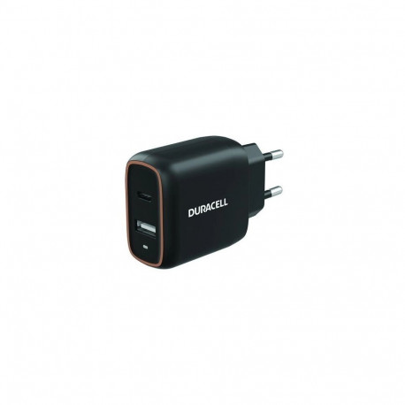 Duracell DRACUSB19-EU mobile device charger Smartphone  Tablet Black AC Indoor