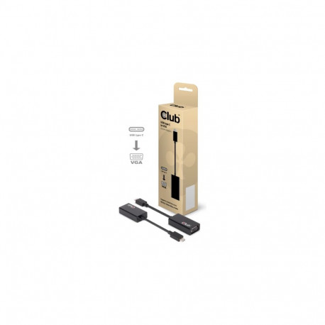 CLUB3D USB 3.1 Type C–VGA aktiivne adapter