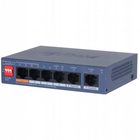 Dahua Technology võrgulüliti DH-CS4006-4GT-60 hallatav L2 Gigabit Ethernet (10/100/1000) Power over 