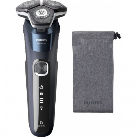 Philips pardel Series 5000 S5885/10 pöörlev trimmeriga meeste pardel, must-sinine