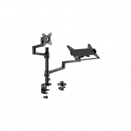 Gembird MA-DA-04 Adjustable Monitor Arm with Notebook Tray