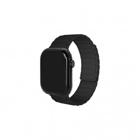 Watch Band - Mobilize Silicon Magnetic For Apple Watch 42/44/45/49mm - Black