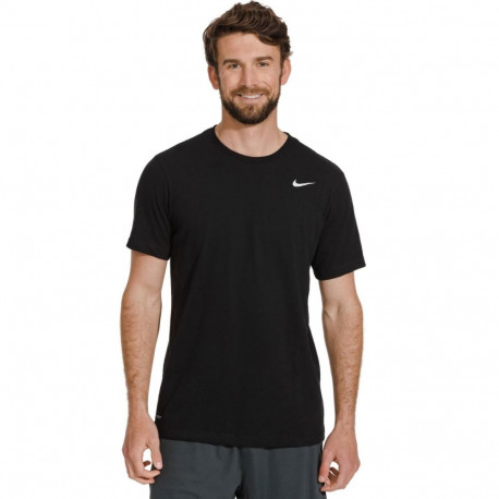Nike meeste T-särk Nk Df Te Dfc Crew Solid AR6029 010 XL, must