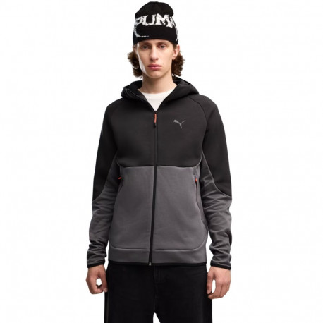 Bluza męska Puma Tech Slim Elevated czarno-szara 693951 34 L