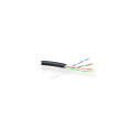 CAT5E F/UTP LSZH keerutatud soontega patch-kaabel 100m, must